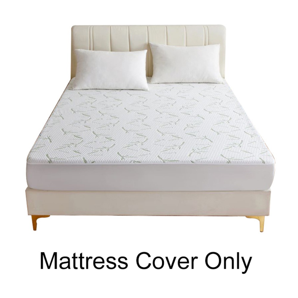 Waterproof Mattress Protector Breathable - Pelindung Kasur Serat Bambu Tahan Air,