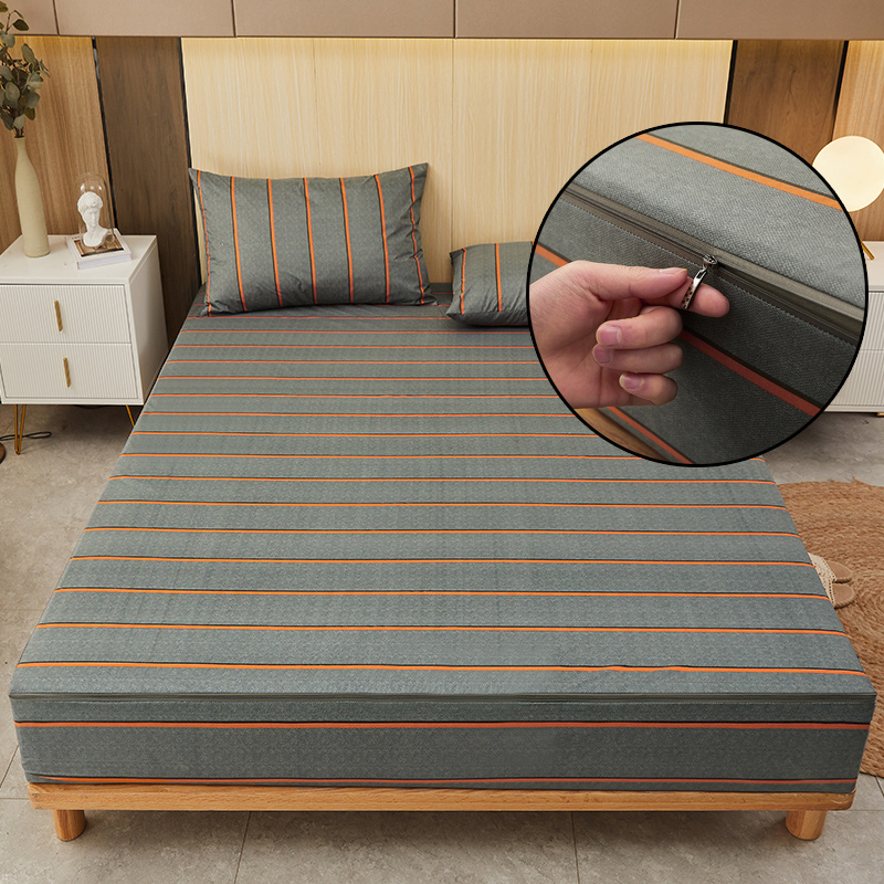 Waterproof Mattress Protector Breathable - Sarung kasur anti air motif, pelindung