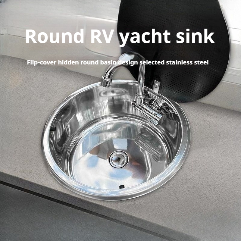 Wastafel Bundar RV dengan Tutu - Kitchen ulasan dan harga