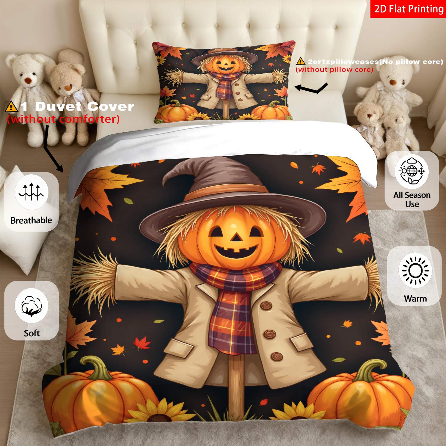 Set Selimut dengan Sarung Bant - Duvet Cover Sets With Zipper ulasan dan harga