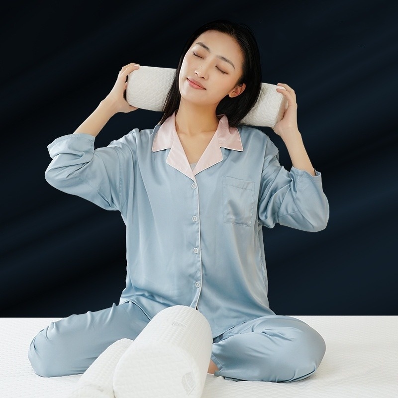 Bantal Leher Busa Memori Cervi - Anti Snore Contour Pillow ulasan dan harga