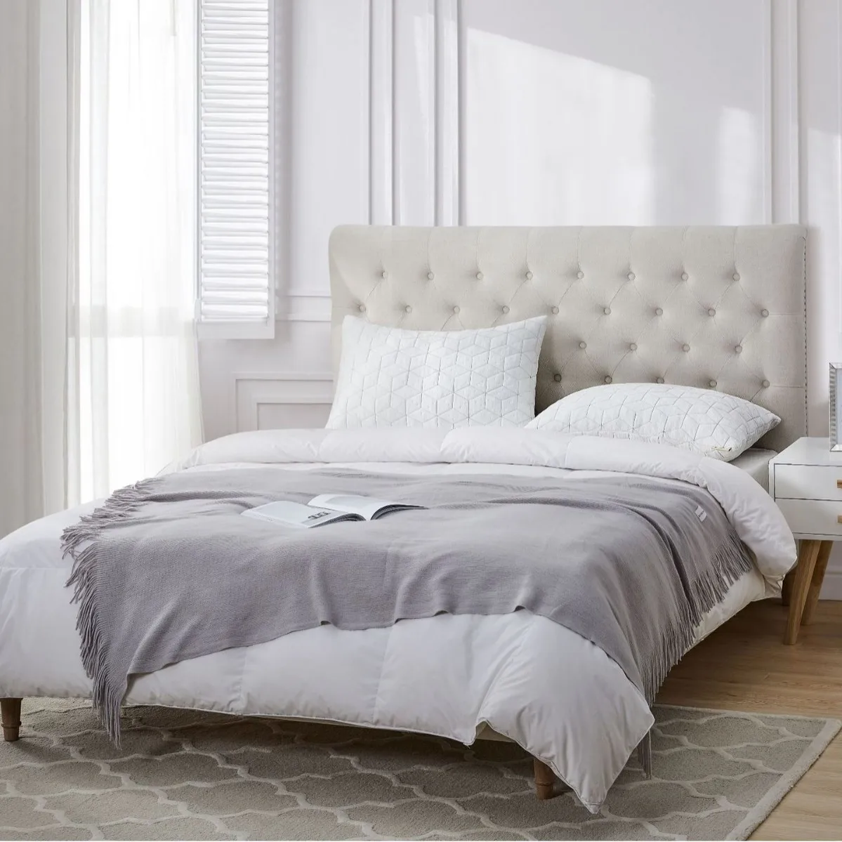 Bantal Leher untuk Meredakan N - Memory Foam Orthopedic Pillow Neck Pain ulasan dan harga