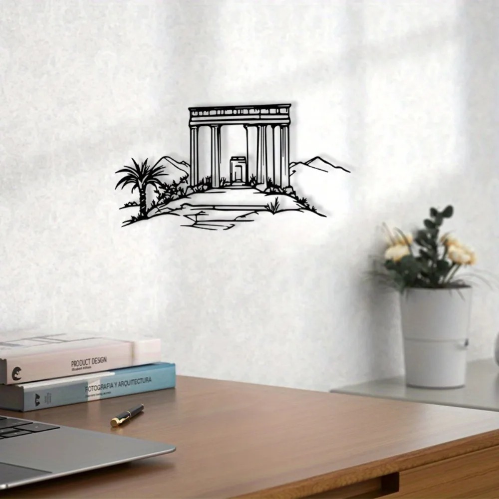 CIFBUY Seni Dinding Besi Mural - Home Decor ulasan dan harga