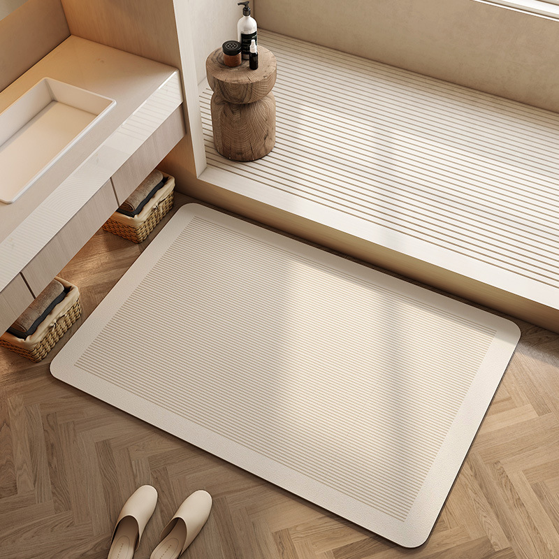 Keset Kamar Mandi Diatomite Su - Quick Dry Diatomite Bath Mat ulasan dan harga