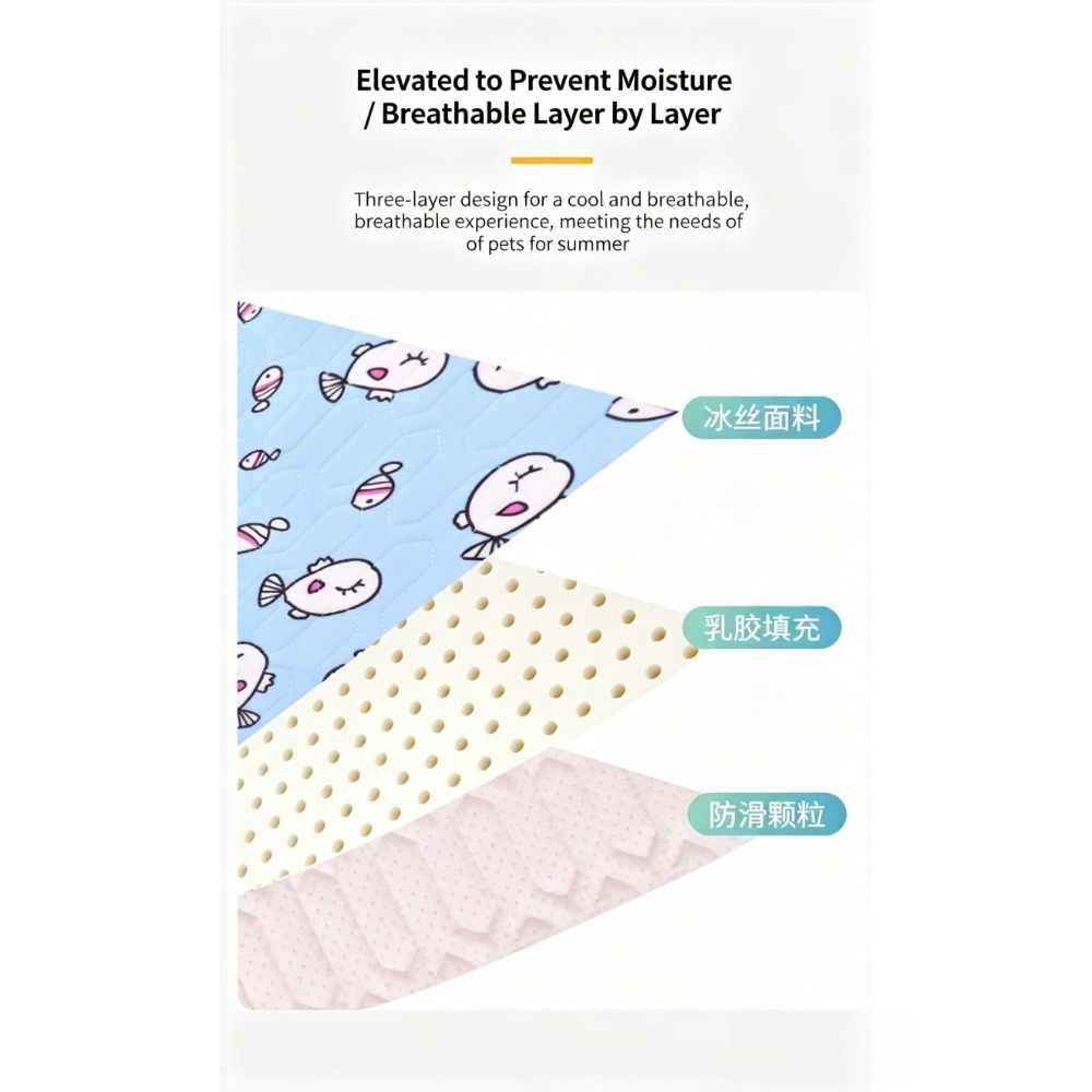 Alas pendingin lateks musim pa - Cooling Blanket Hot Sleepers ulasan dan harga