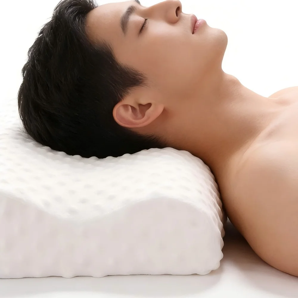 Bantal Tidur Samping Busa Memo - Memory Foam Orthopedic Pillow Neck Pain ulasan dan harga