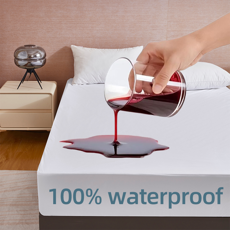 Pelindung Kasur Anti Air Queen - Waterproof Mattress Protector Breathable ulasan dan harga