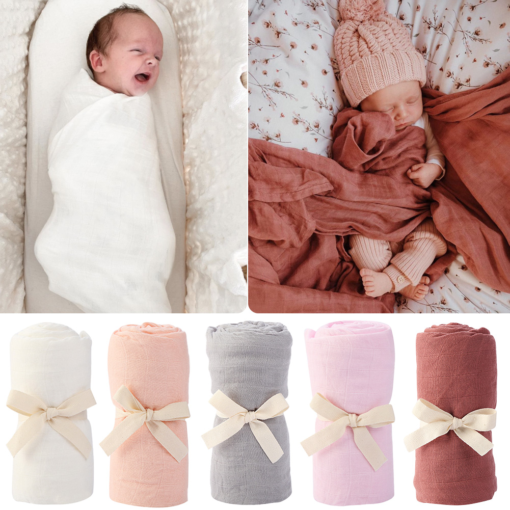 Selimut katun bambu padat bayi - Muslin Cotton Bedspread ulasan dan harga