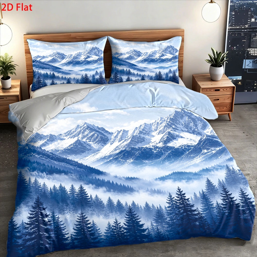 Set Sprei 3 Buah Gaya Nordik,  - Duvet Cover Sets With Zipper ulasan dan harga