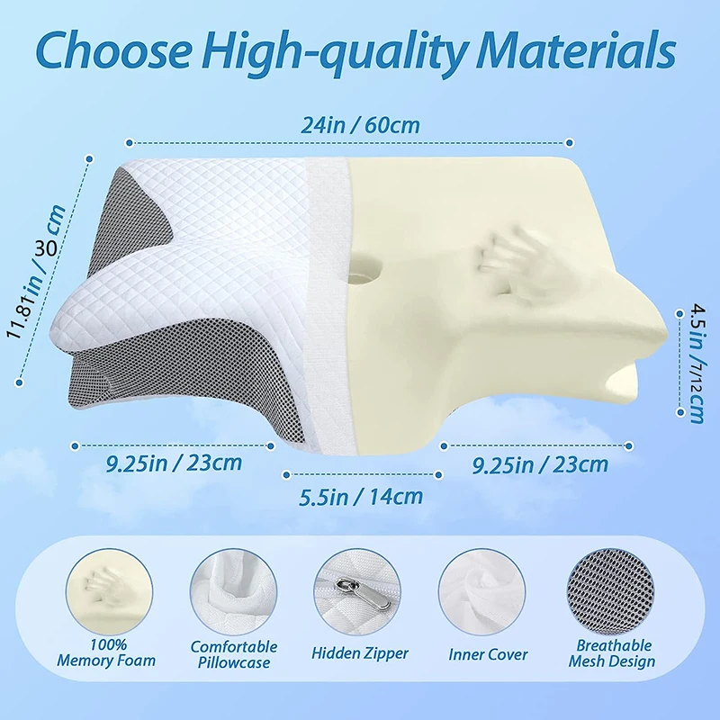 Bantal Leher Kontur Ortopedi B - Anti Snore Contour Pillow ulasan dan harga