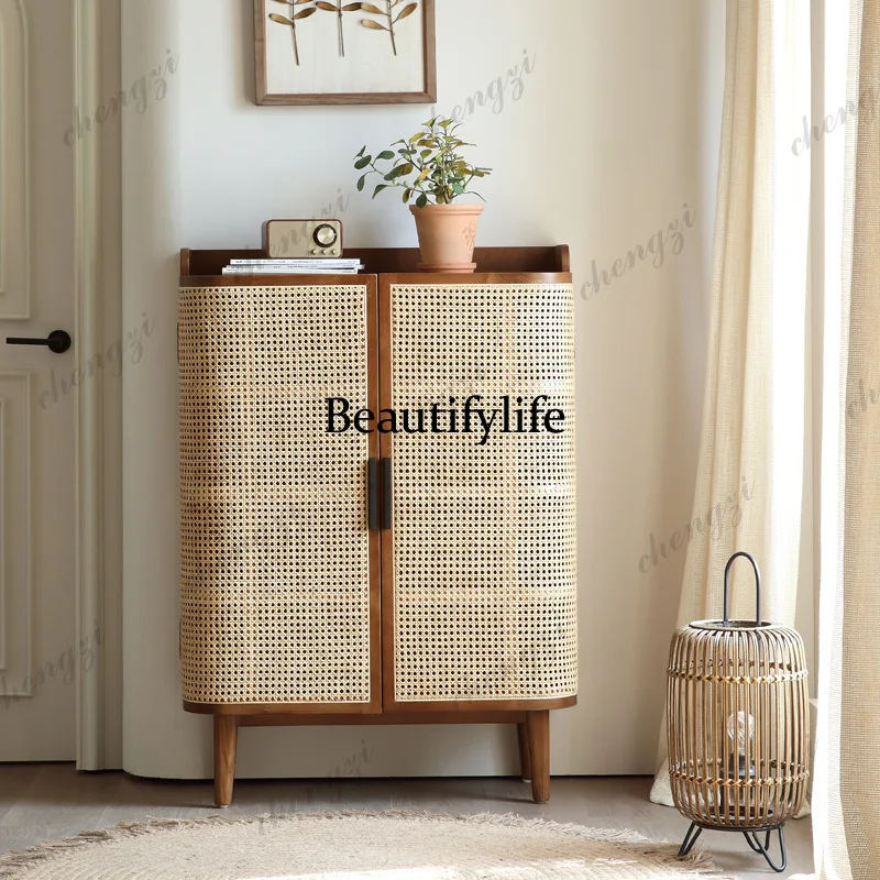 X173 Lemari Sepatu Kayu Solid  - Storage & Organization ulasan dan harga