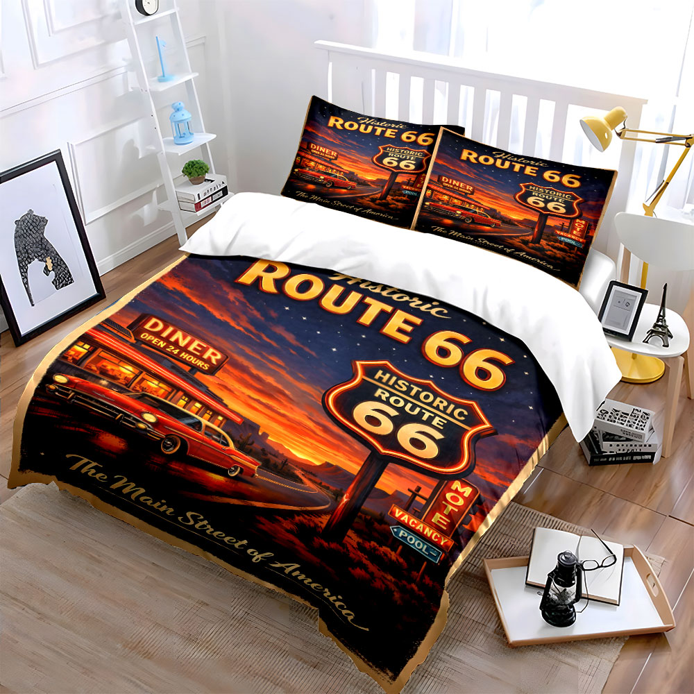 Set Penutup Selimut Pola Nosta - Duvet Cover Sets With Zipper ulasan dan harga