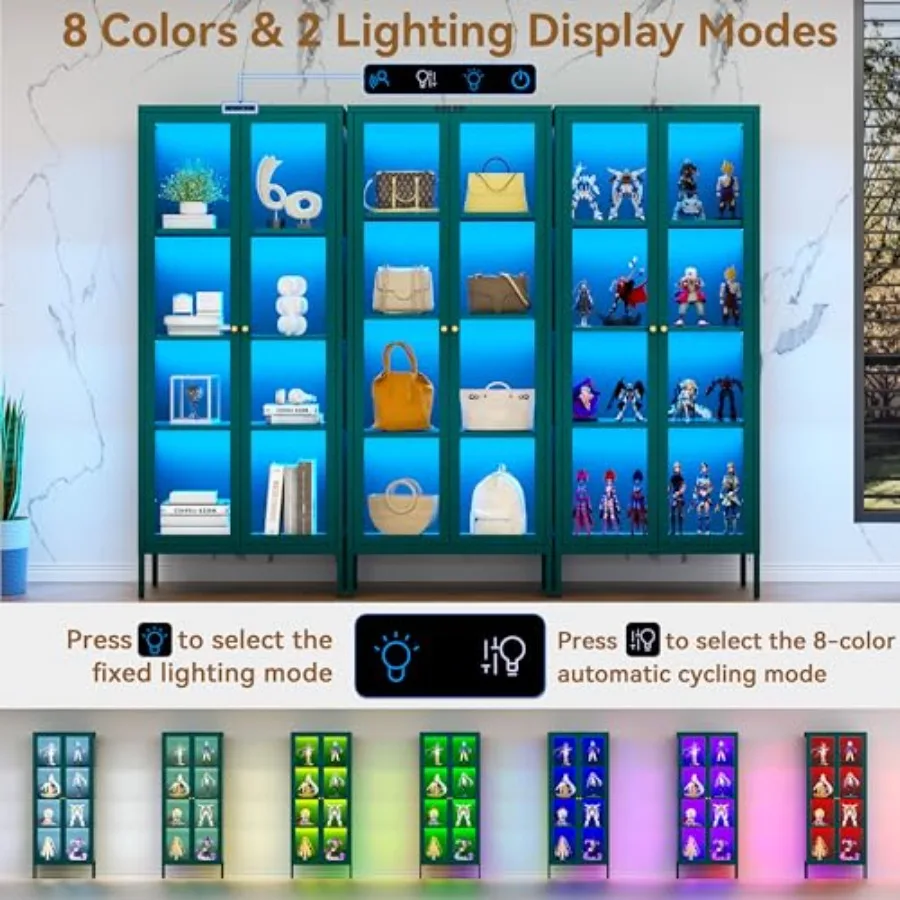 66 Lemari Pajangan Kaca dengan - Lighting ulasan dan harga