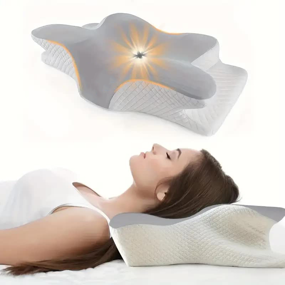 Bantal busa memori berbentuk k - Anti Snore Contour Pillow ulasan dan harga