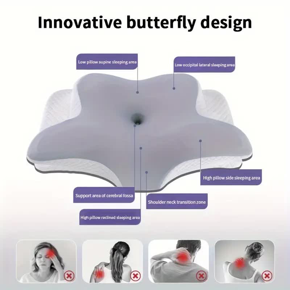 Bantal busa memori berbentuk k - Anti Snore Contour Pillow ulasan dan harga