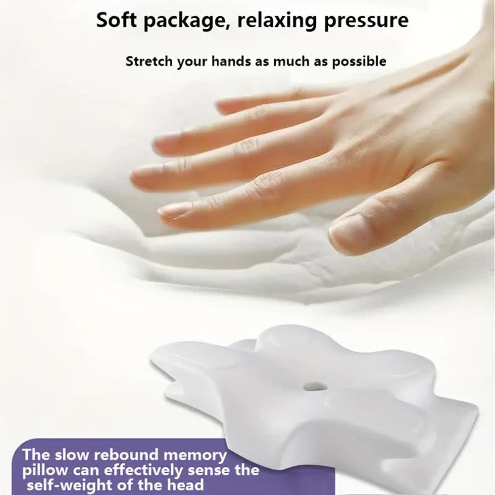 Bantal busa memori berbentuk k - Anti Snore Contour Pillow ulasan dan harga