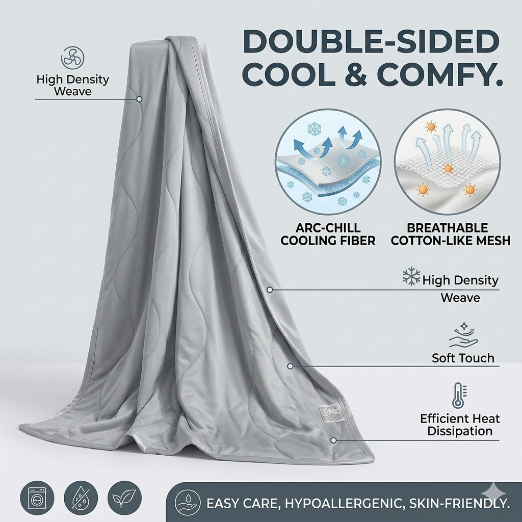 Selimut Tipis yang Ringan dan  - Cooling Blanket Hot Sleepers ulasan dan harga